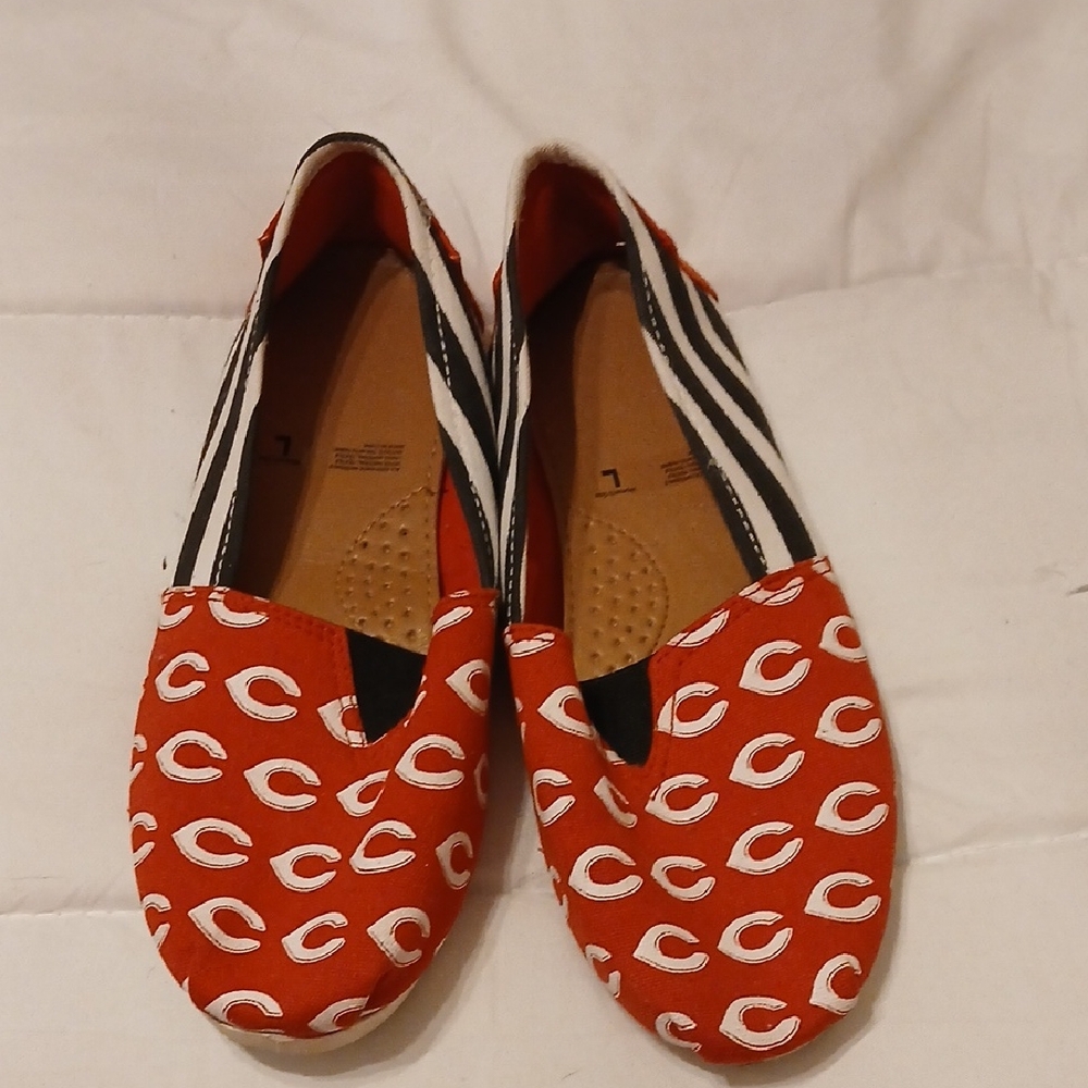Red Patterned Women's Shoes